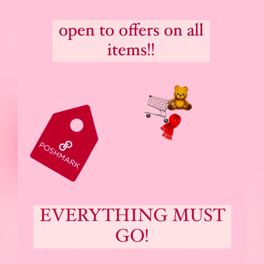 accepting all reasonable offers!